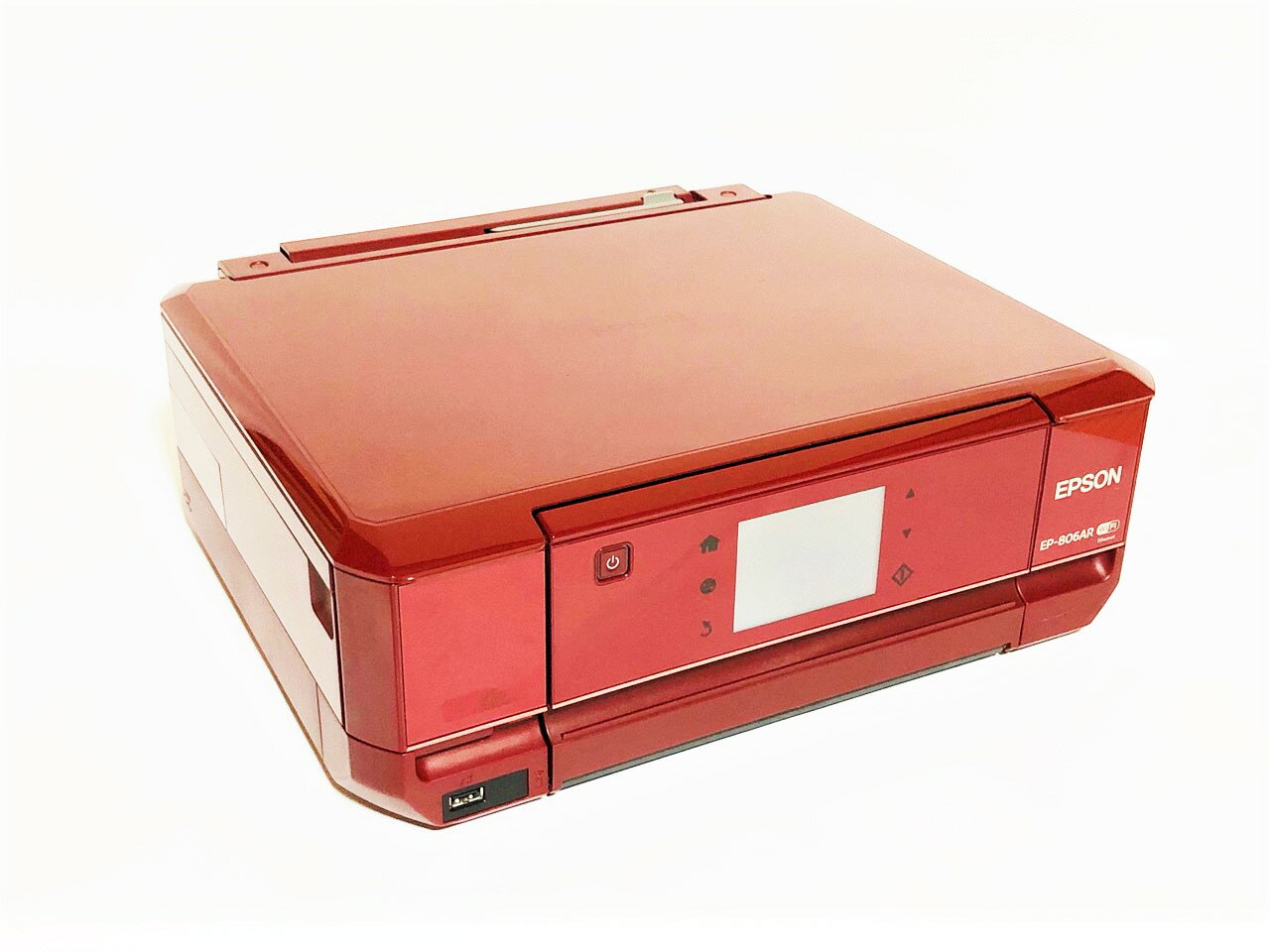 Rakuten - 【中古】EP-806AR（レッド）エプソン インクジェット プリンター 複合機【専門店だからできる「安心の60日間保証」・あす楽対象商品】（V）