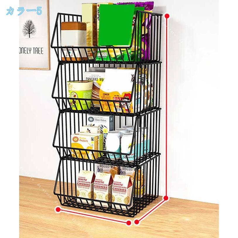 1000円OFFクーポン 500円OFFクーポン バスケット 収納 ラック 大容量 隙間収納 キ...