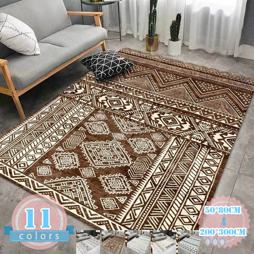Carpet - ラグ ラグマット 洗える 長方形 2畳 3畳 3.5畳 おしゃれ ラグカーペット オールシーズン ホットカーペット対応 北欧 夏用 ステッチ 丸洗い 絨毯 西海岸 じゅうたん リビング 洗える国産ラグ キャンプ アウトドア 寅 応援 リビングルーム ds-store