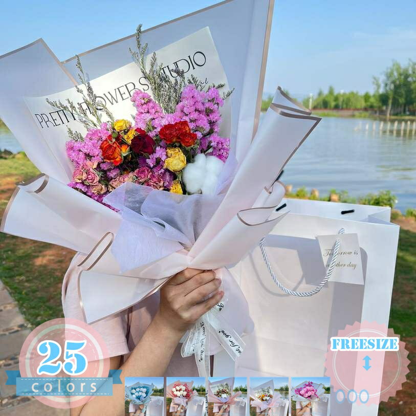 Mix - 母の日 女性 退職祝い 花束 枯れないお花 石鹸フラワー バラ 誕生日 シャボンフラワー 鑑賞 送別会 プレゼント ブーケ フェイクフラワー ギフトボックス付き ソープフラワー 両親 結婚祝い 造花 ローズ 祖母 女友達 妻 ds-store