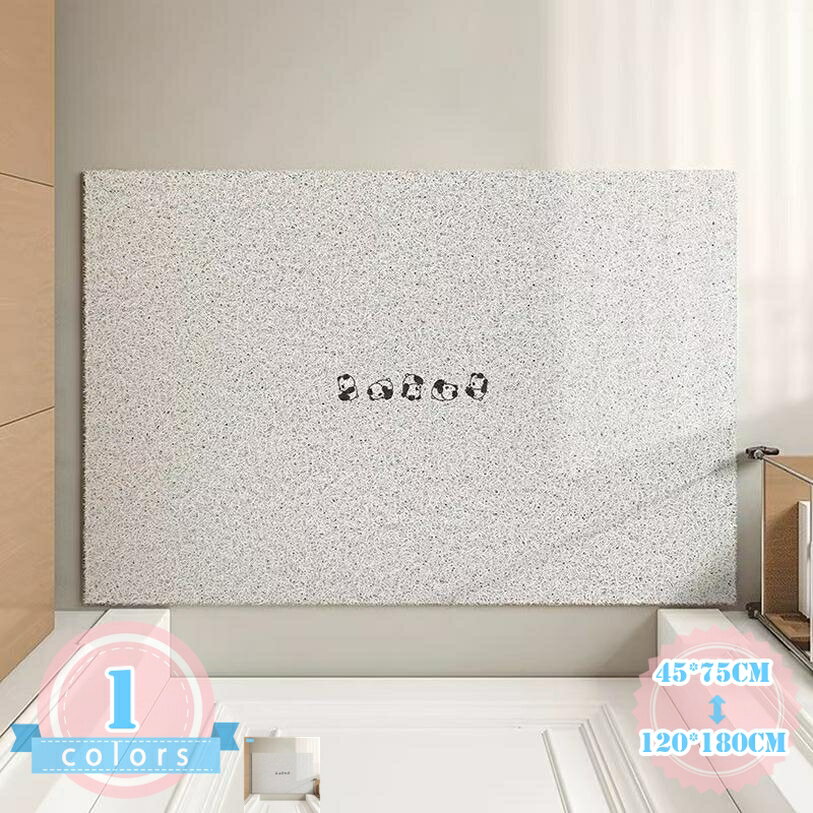 玄関マット 屋外 ループマット 泥落とし ドアマット 屋外用マット 速乾 薄型 ノンスリップ 玄関外マット おしゃれ フロアマット 可愛い パンダ ホワイト ブラック フローリング カーペット 汚れ防止 足ふきマット 家庭用 ds-store