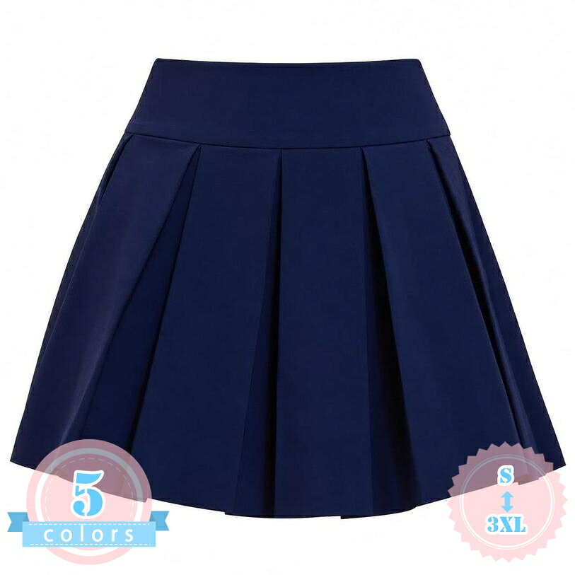 表地：ナイロン、ポリウレタンメイン素材：ナイロン、ポリウレタン【テニススカート】インナーパンツとスカートが一体型になったデザインで、アクティブな動きでもフィット感のある着用感を提供します。プリーツデザインが女性らしさを引き立てつつ、下着の露出を気にせずテニスやゴルフなどのスポーツを思い切り楽しめます。さらっとした肌触りで、長時間のトレーニングでも快適な着心地を保ちます。【プリーツミニ】幅広のウエストゴムデザインを採用し、お腹周りをすっきりと見せながら優しいフィット感を実現しました。締め付け感が少なく動きやすいため、スイングやダッシュなどの激しい動作にもスムーズに対応します。着痩せ見えとスタイルアップ効果が期待でき、美しいシルエットを一日中キープします。【ゴルフスカート】クラシックなプリーツデザインは、ゴルフやテニスだけでなく、ランニング、ヨガ、フィットネス、バドミントンなどの多様なアクティビティに対応します。さらに、日常のカジュアルなスポーティーコーデや通学、お出かけシーンでも活躍するなミニスカートとして幅広く着回しが可能です。【スコートレディース】動くたびに軽やかに揺れるプリーツが印象的で、脚長見えと体型カバーを同時に叶えるシルエットに仕上げています。シンプルでコーディネートしやすい無地タイプやおしゃれな配色ウエストデザインなど、さまざまなトップスと合わせやすく、デイリーのスポーツファッションを華やかに彩ります。【スポーツミニスカート】豊富なサイズ展開（SサイズからXXXLサイズまで）と多彩なパターンデザイン（パターン01、パターン02、パターン03、パターン04、パターン05）を取り揃えており、体型や好みに合わせてお選びいただけます。便利なバックポケット風のディテールも施され、実用性とデザイン性を兼ね備えています。【アクティブに動けるインナーパンツ一体型プリーツスコート】スポーツシーンから日常のカジュアルコーデまで幅広く活躍する、インナーショーツ付きのレディースプリーツミニスカートです。スカートの内側にショートパンツが内蔵された一体型デザイン（スカート）のため、激しい動きや風が吹く屋外でも裾の広がりを気にすることなく、集中してアクティビティを楽しめます。テニスやゴルフ、バドミントンなどのスポーツをはじめ、フィットネスやランニング、部活動の練習着としても重宝する一枚です。【スタイルアップを叶える洗練されたデザイン】幅広のウエストバンドがお腹周りをやさしくし、すっきりとしたウエストラインを演出します。動くたびにきれいに広がるプリーツ仕様により、下半身のラインを拾いにくく、体型カバー効果もです。ヒップラインから広がるAラインシルエットが脚をすっきりと細く見せ、スタイルアップ効果を引き出します。背面にはスポーティーなアクセントとなるポケット風のデザインが施され、後ろ姿もに決まります。【さらっと快適な着用感と実用性】なめらかな質感の生地を使用しており、肌触りが良くさらっとした快適な着心地が続きます。締め付け感の少ないゴムウエストで、長時間の着用でもストレスフリー。通気性が良く、熱がこもりにくいため、春夏の汗ばむ季節はもちろん、レイヤードスタイルを楽しむ秋冬までオールシーズン着用可能です。日常使いのカジュアルなトップスやスニーカーとも相性が良く、韓国風のスクールガール風ファッションやお出かけコーデにも自然に馴染みます。【豊富なサイズとパターンバリエーション】SからXXXLまでの幅広いサイズ展開をご用意しており、小柄な方からゆったりと着用したい方まで、ご自身の体型にぴったりのサイズが見つかります。デザインはシンプルで着回しやすい無地や、ウエストの配色ラインが際立つデザイン（パターン01、パターン02、パターン03、パターン04、パターン05）をラインナップ。お手持ちのポロシャツ、Tシャツ、スポーツブラなどと組み合わせて、自分だけのおしゃれなスポーツスタイルをお楽しみください。商品ページの情報は、あくまで閲覧・比較用です。最終的な製品の説明ゴルフミニスカート テニススコート プリーツ レディース インナーショーツ付き スポーツ用 ミニスカート 動きやすい 通気性 快適 カジュアル コーデ 大きいサイズ 練習着 部活プリーツスカート テニス スコート インナーパンツ一体型 レディース ゴルフミニスカート アクティブウェア 動きやすい 通気性 さらさら 快適 練習用 部活 大きいサイズ ウェアゴルフウェア レディース スカート プリーツ テニススコート インナーパンツ付き ミニ丈 スポーツスコート 体型カバー スタイルアップ 脚長見え 着痩せ効果 運動用ウェア 練習スコート テニス ゴルフ レディース プリーツミニスカート インナーパンツ一体型 スポーツミニスカート 動きやすい すっきり見え 脚長効果 体型カバー ゆったりサイズ 運動着