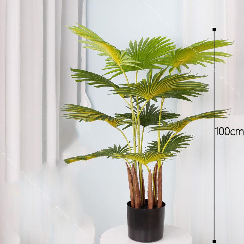 ヤシの木 造花 ツリー 人工観葉植物 観葉樹 本物そっくり インテリア 正月 新年 クリスマス 飾り おしゃれ フェイクグリーン 大型 室内 大きい 枯れない 永遠の命 水やり不要 害虫が発生しない 開店祝い 開業祝い 引越し祝い ds-store 3