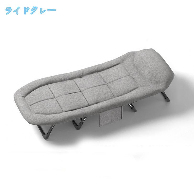 折りたたみベッド 簡易ベッド 耐荷重 ワイド コンパクト収納 キャンプ オフィス昼寝 サマーベッド 簡単な取り付け 携帯便利 静音設計 頑丈長持ち アウトドアコット 幅約50/60CM ds-store 2
