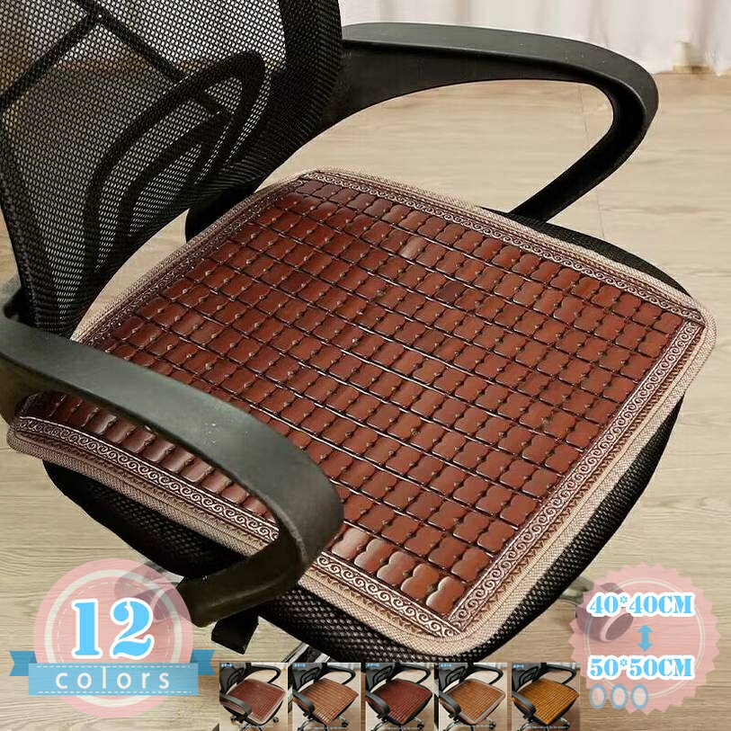 樂天商城 - クッション 竹 座布団 竹マット 車用シートカバー 家庭 夏 クール 蒸れない 滑り止め 椅子 ソファー デスク 通気性 快適 涼しい 接触冷感 天然竹製 オフィスチェアクッション 折りたたん コンパクト収納 ds-store