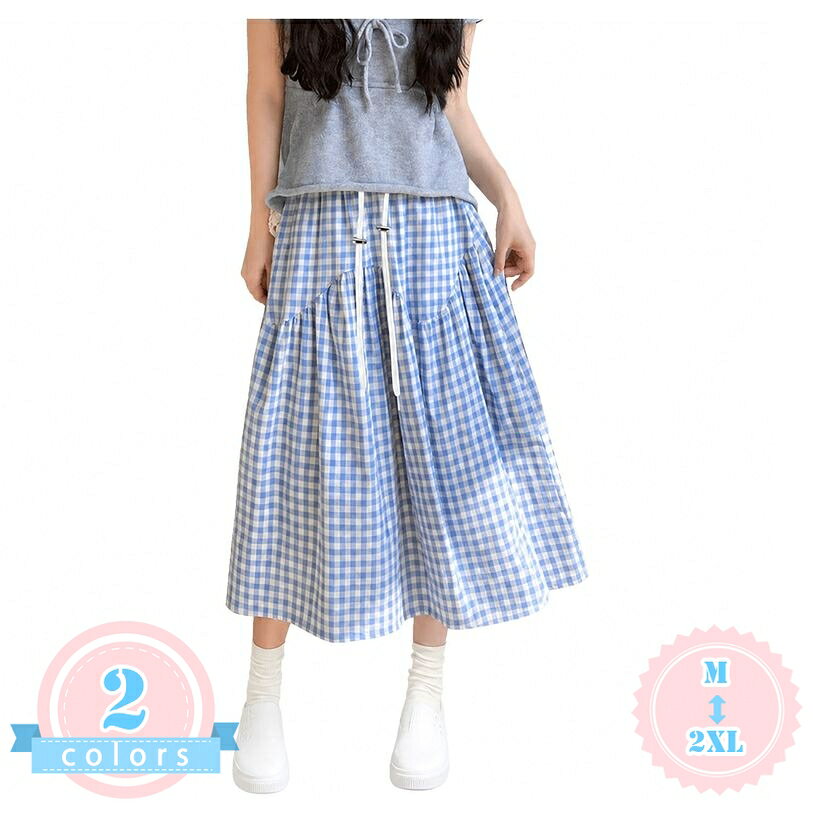妊婦服 マタニティスカート ロング 着痩せ効果 産前 産後 ウエストゴム ドロースト...
