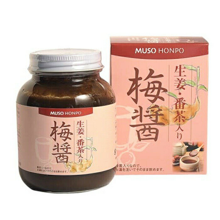 訳あり 在庫処分 賞味期限26年6月26日 無双本舗 生姜・番茶入り梅醤250g