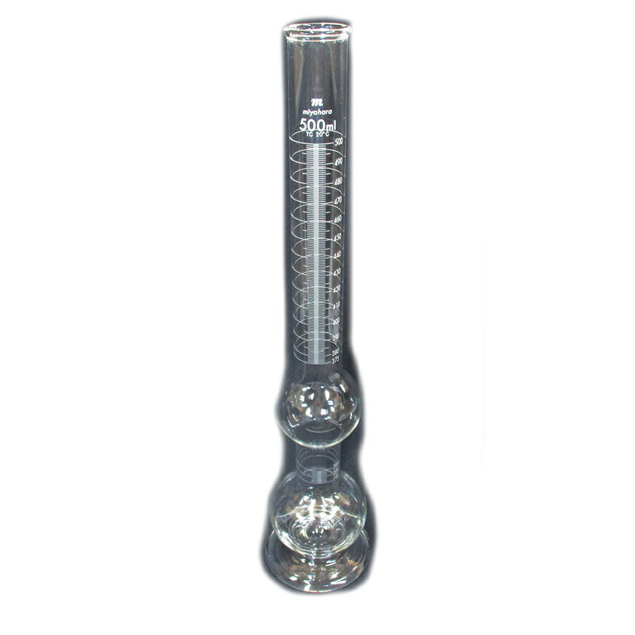 チャップマンフラスコ　500cc　500ml　白目盛　STC-252【即納】 2