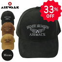 【帽子最大33%OFF+ポイント2倍以上】AIRWALK エアウォーク キャップ 帽子 270AC34 キャップ スポーツ テニス 通気性 キャンプ アウトドア...