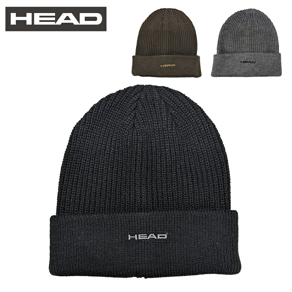 HEAD ニット帽 メンズ トレーニングニット帽 270HN69 スポーツ 通気性 キャンプ アウトドア ストリート アメカジ フリーサイズ 秋冬