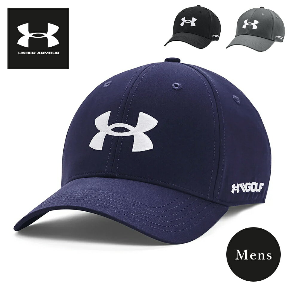 ゴルフキャップ アンダーアーマー キャップ メンズ ゴルフ96 UNDERARMOUR GOLF98 1361547 UNDER ARMOUR キャップ ゴルフ スポーツ 通気性 吸汗速乾 ドライ グレー 軽量 UNDER ARMOUR