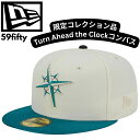 ニューエラ 59fifty 限定 キャップ NEW ERA CAP 59FIFTY シアトル マリナーズ Turn Ahead the Clock MLB Se...