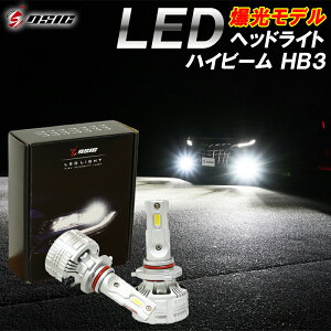 【2日間限定3500円OFF】デリカD5 CV5W LED ヘッドライト ハイビーム用 HB3 爆光 24000LM 車検対応 ホワイト 6,500K 1年保証 左右セット