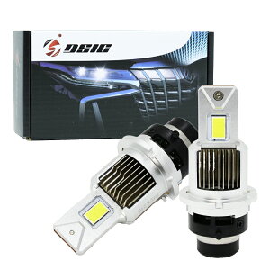 【2日間限定3000円OFF】デリカ D5 CV5W LED ヘッドライト D2S D2R キャンセラー内蔵 純正HID交換用 爆光 ポン付け 車検対応 10000LM 45W 明るい LEDバルブ ホワイト 6,500K 左右セット