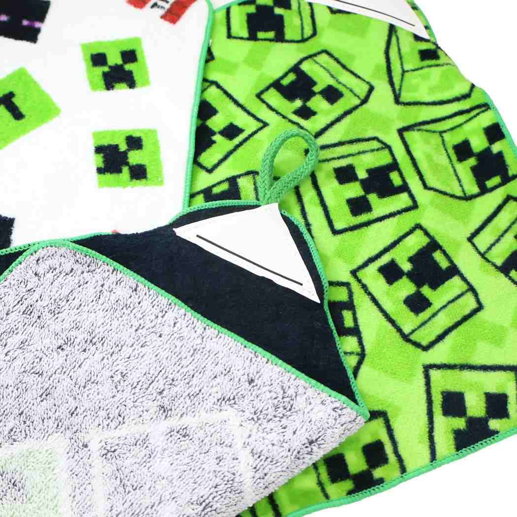マインクラフト ループ付き ミニハンドタオル 6柄セット ニシオ 【日本メーカー正...