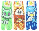 ポケットモンスター メンズ 足袋ソックス 3柄セット(モダン ニャオハ グリーン・ホゲータ レッド・クワッス ブルー) スモール・プラネット ポケモン