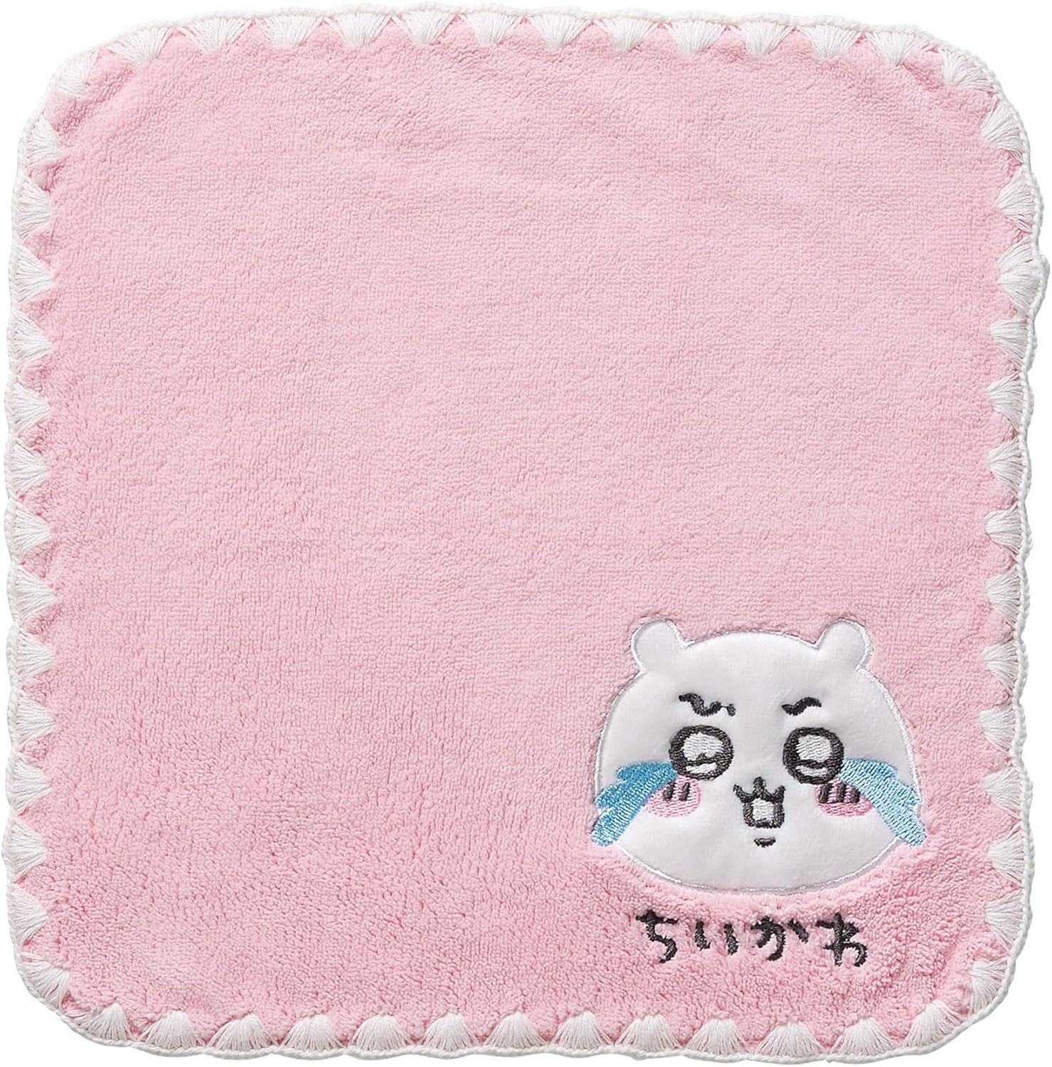 ちいかわ なんか小さくてかわいいやつ ハンカチタオル 3柄セット（抗菌防臭加工 シンプルちいかわ ピンク・シンプルハチワレ ブルー・シンプルうさぎ イエロー） 丸眞 【日本メーカー正規品】 3