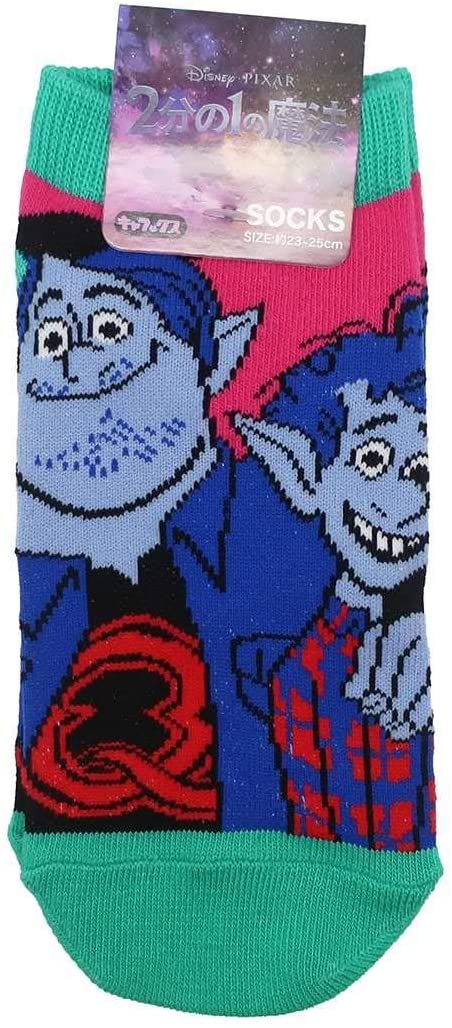 2分の1の魔法 レディースソックス 3柄セット（イアン ピンク・バーリー パープル・イアン＆バーリー グリーン） スモール・プラネット 【日本メーカー正規品】