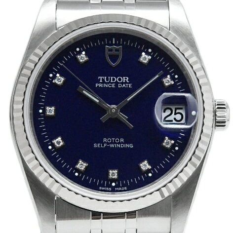 【最大3万円OFFクーポン配布】TUDOR　チュードル　チューダー　プリンスデイト　10Pダイヤ　R ...