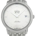 【最大3万円OFFクーポン配布】OMEGA　オメガ　De Ville　デビル　プレステージ　424-10-37-20-02-001　コーアクシャル　クロノメーター　メンズ　オートマ　シルバー文字盤　 【中古】【DS KATOU】