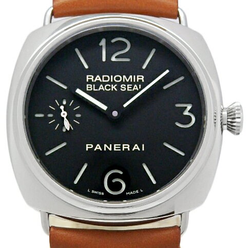 PANERAI　パネライ　ラジオミール　ブラックシール　PAM00183　裏スケ　メンズ　手巻　J番 ...