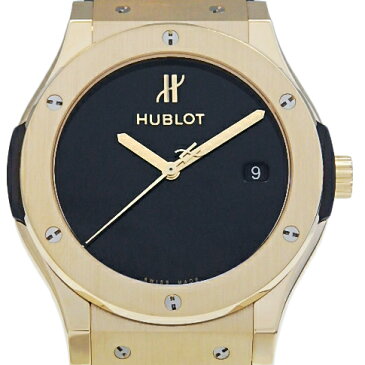 HUBLOT　ウブロ　クラシックフュージョン　1/100　40thアニバーサリー　511-VX-1280-RX-MDM40　メンズ　オートマ　黒文字盤　【中古】【DS KATOU】