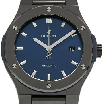 HUBLOT　ウブロ　クラシックフュージョン　セラミック　ブルー　548-CM-7170-CM　オートマ　メンズ　裏スケ　青文字盤　 【中古】【DS KATOU】