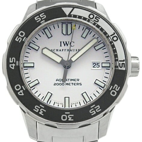 IWC　アクアタイマー　ダイバーズ　IW356805　2000m防水　メンズ　オートマ　白文字盤　  ...