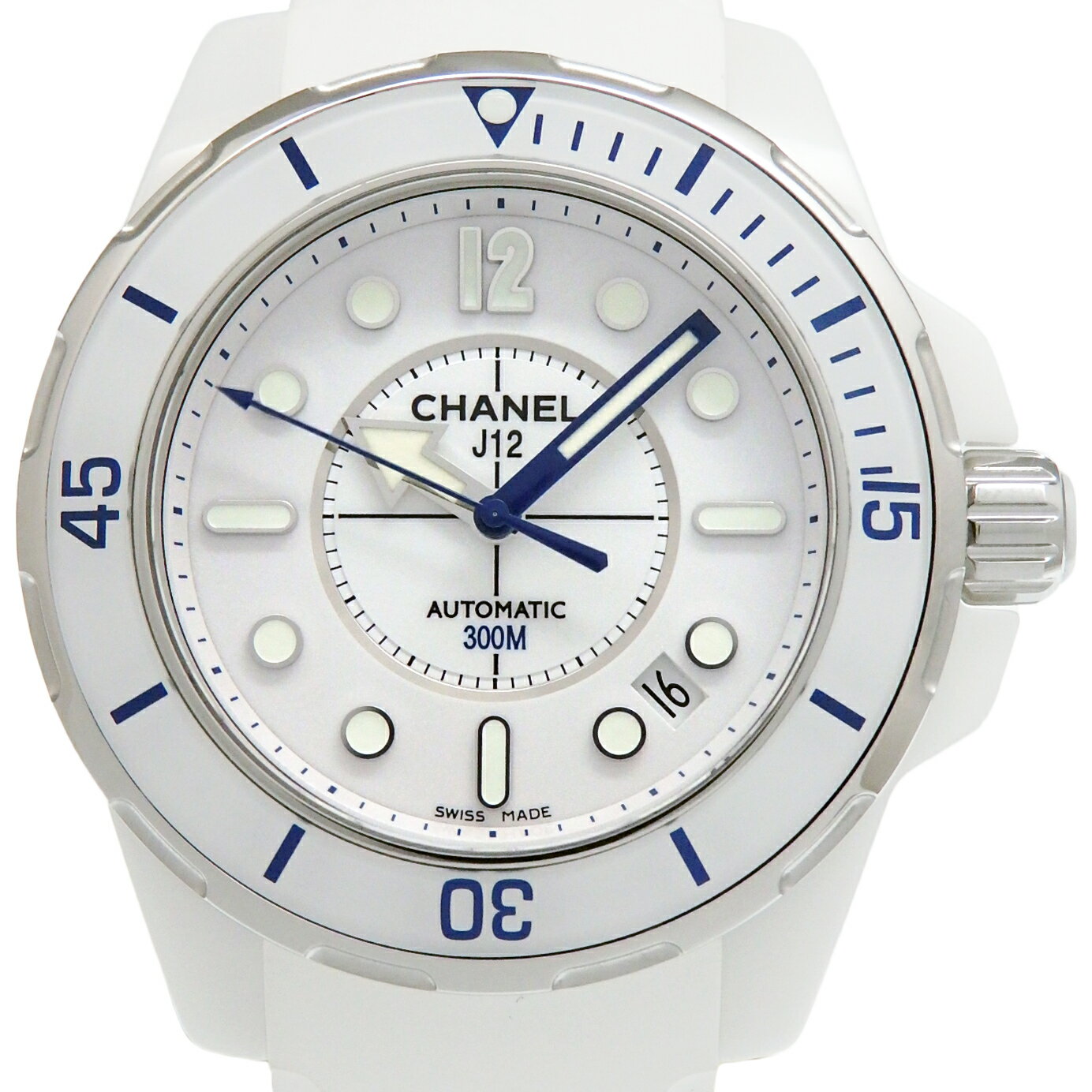 CHANEL　シャネル　J12　マリーン　H2560　セラミック　ラバー　38mm　メンズ　オートマ ...