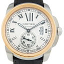 【最大3万円OFFクーポン配布】Cartier　カルティエ　カリブル　ドゥ　カルティエ　W7100039　メンズ　オートマ　シルバー文字盤　 【中古】【DS KATOU】