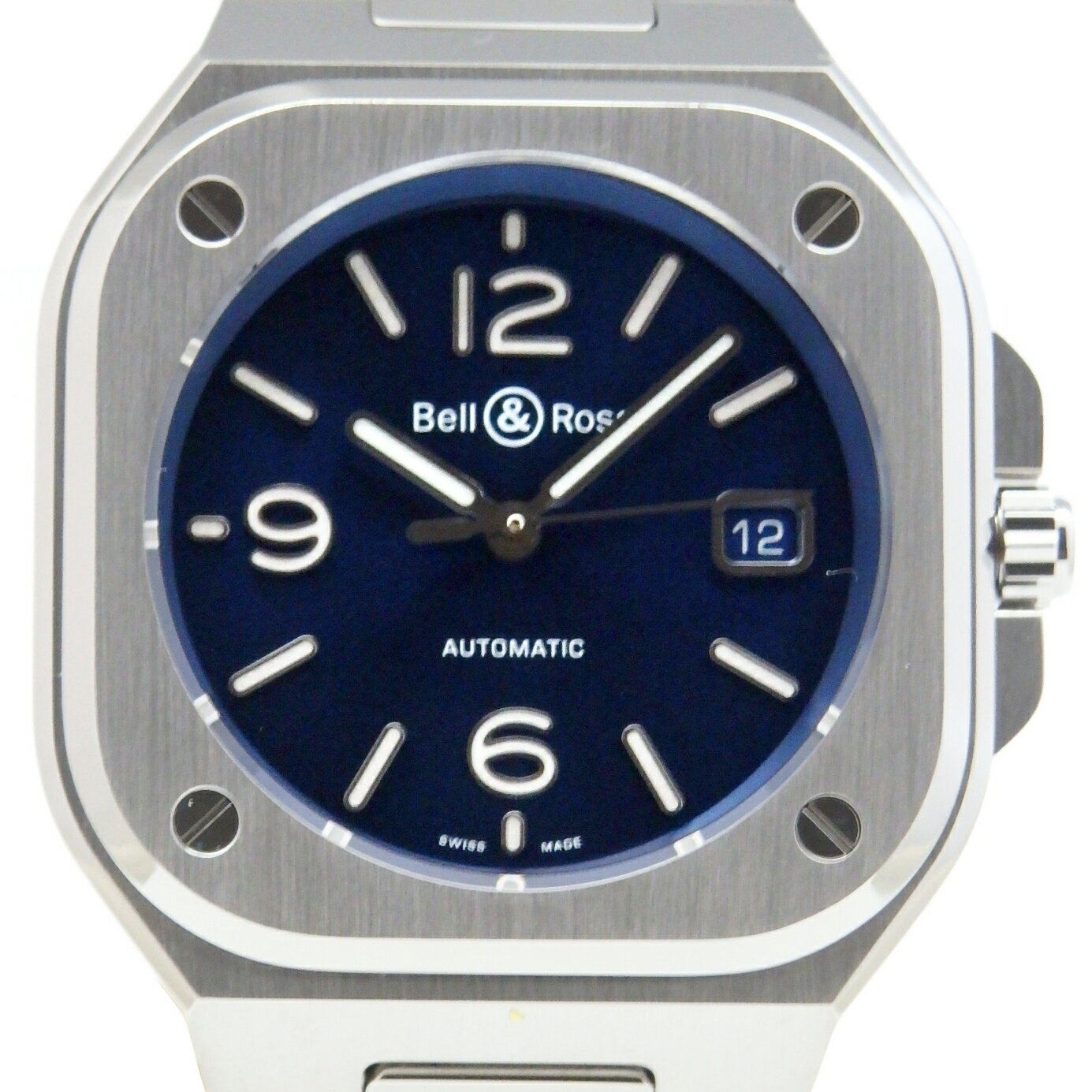 Bell&Ross　ベル＆ロス　BR05　BLUE STEEL　ブルースティール　BR05A-BLU-ST/SST　メンズ　オートマ　青文字盤 【中古】【DS KATOU】