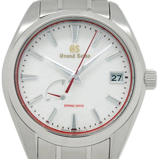 SEIKO セイコー GS グランドセイコー スプリングドライブ AJHH限定 390本モデル SBGA421 チタン メンズ オートマ スノーフレーク 白文字盤 【中古】【DS KATOU】 SEIKO セイコー GS グランドセイコー スプリングドライブ AJHH限定 390本モデル SBGA421 チタン メンズ オートマ スノーフレーク 白文字盤 【中古】【DS KATOU】