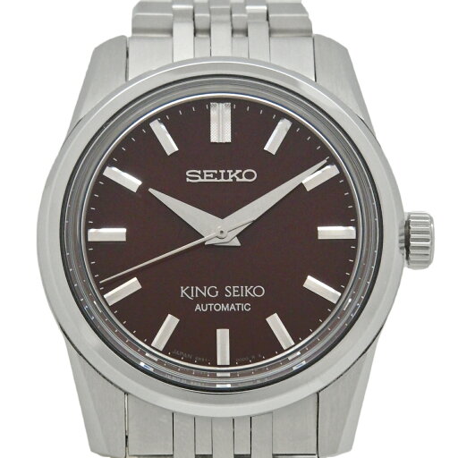 SEIKO セイコー KSK キングセイコー SDKS009 6R31 メカニカル メンズ オートマ ワインレッド文字盤 【中古】【DS KATOU】 SEIKO セイコー KSK キングセイコー SDKS009 6R31 メカニカル メンズ オートマ ワインレッド文字盤 【中古】【DS KATOU】