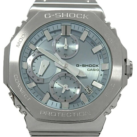 カシオ G-SHOCK フルメタル 2100シリーズ 5733 GM-B2100AD-2AJF ソーラー メンズ クォーツ 青文字盤【中古】【DS KATOU】
