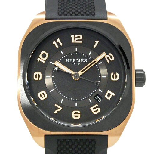 【数量限定高額クーポン8/1〜】HERMES エルメス H08 ラージサイズ デイト SP1.720 K18PG/Ti メンズ オートマ 黒文字盤 【中古】【DS KATOU】 【数量限定高額クーポン8/1〜】HERMES エルメス H08 ラージサイズ デイト SP1.720 K18PG/Ti メンズ オートマ 黒文字盤 【中古】【DS KATOU】