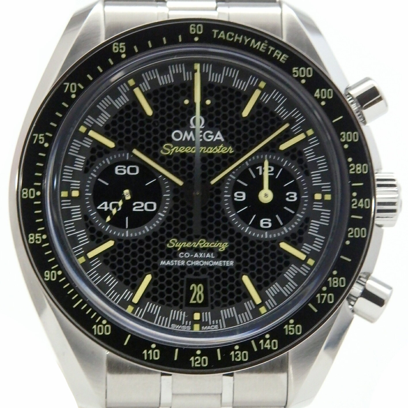 OMEGA オメガ スピードマスター スーパーレーシング クロノグラフ 329.30.44.51.01.003 メンズ オートマ 黒文字盤 【中古】【DS KATOU】
