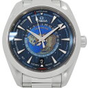 OMEGA オメガ シーマスター アクアテラ ワールドタイマー GMT 220.10.43.22.03.001 メンズ オートマ 青文字盤 【中古】【DS KA...