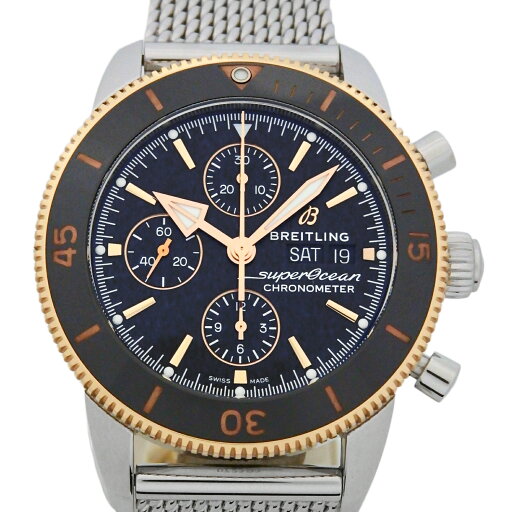 BREITLING ブライトリング スーパーオーシャン ヘリテージ クロノグラフ44 U13313 U13313121B1A1 クロノメーター メンズ オートマ 黒文字盤 【中古】【DS KATOU】 BREITLING ブライトリング スーパーオーシャン ヘリテージ クロノグラフ44 U13313 U13313121B1A1 クロノメーター メンズ オートマ 黒文字盤 【中古】【DS KATOU】