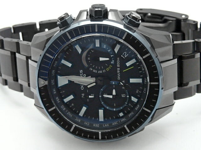 カシオ　OCEANUS　オシアナス　ソーラー電波　OCW-P2000B-1AJF　5624　メンズ　クォーツ　黒文字盤　 【中古】【DS KATOU】