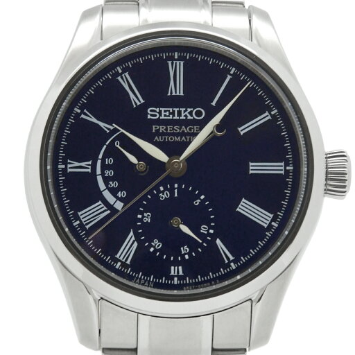 SEIKO セイコー プレサージュ SARW047 メンズ オートマ 琺瑯 ネイビー文字盤 【中古】【DS KATOU】 SEIKO セイコー プレサージュ SARW047 メンズ オートマ 琺瑯 ネイビー文字盤 【中古】【DS KATOU】