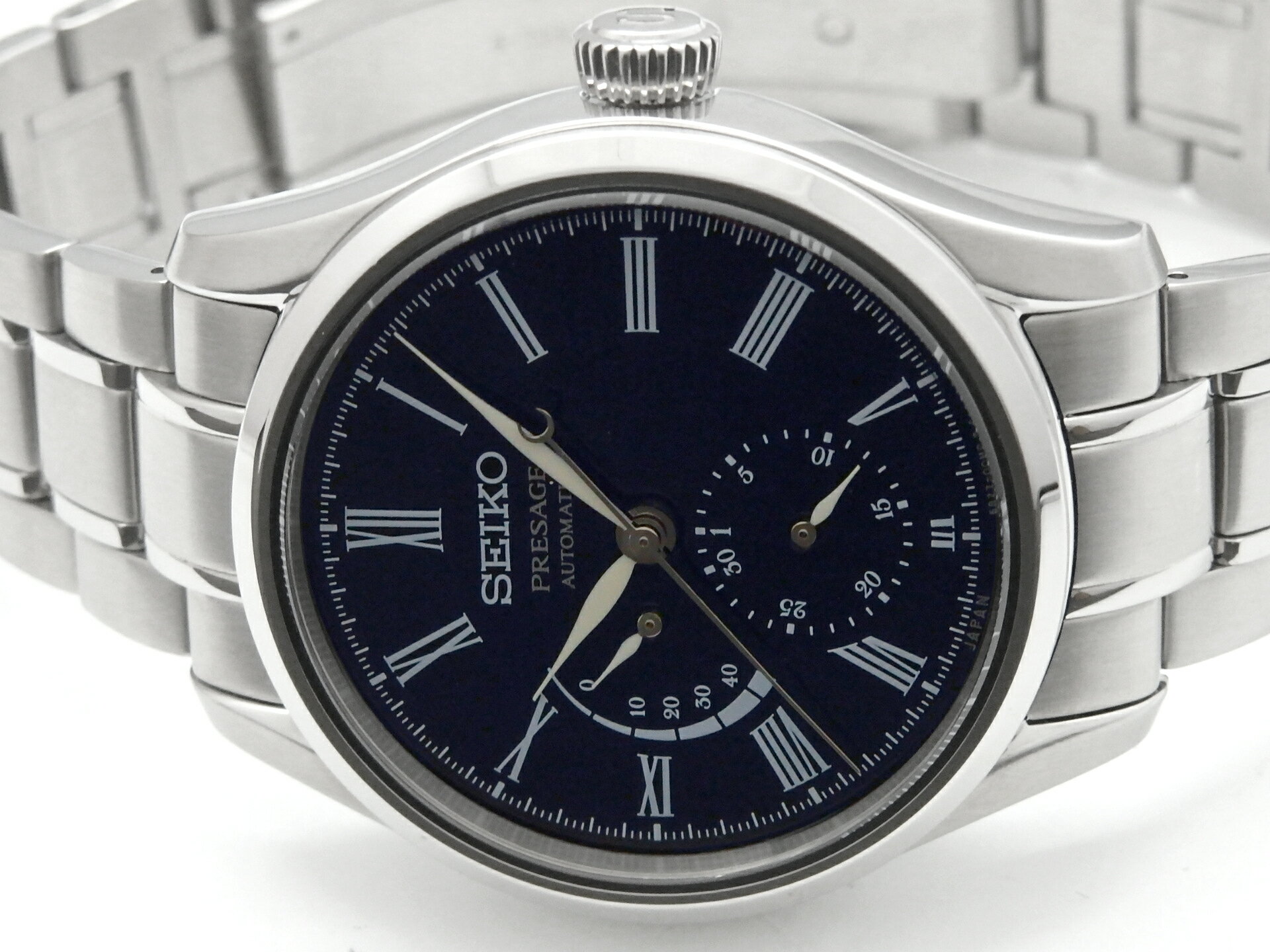 SEIKO　セイコー　プレサージュ　SARW047　メンズ　オートマ　琺瑯 ネイビー文字盤 【中古】【DS KATOU】