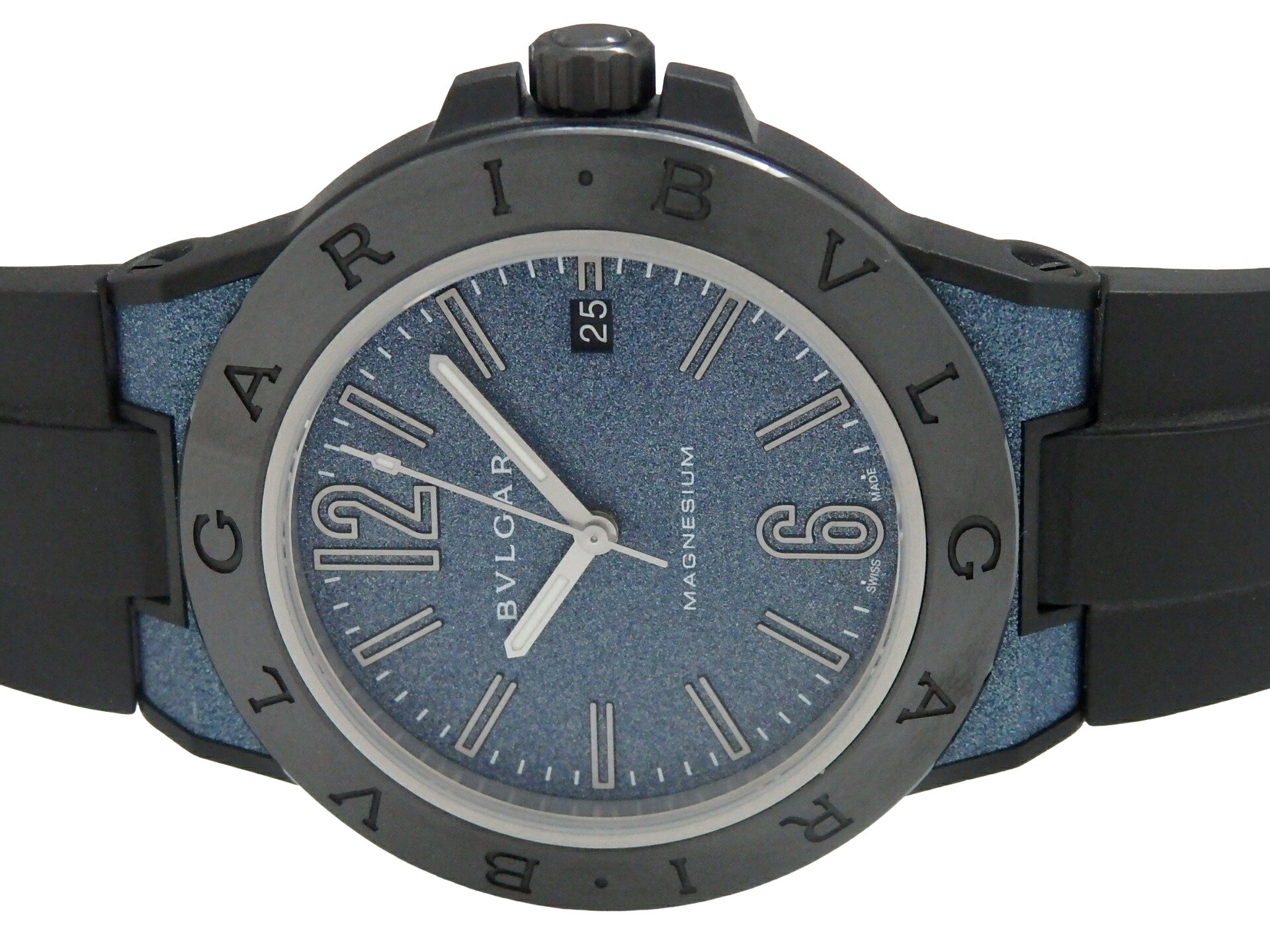 BVLGARI　ブルガリ　ディアゴノ　マグネシウム　DG41SMC DG41C3SMCVD　メンズ　オートマ　青文字盤　 【中古】【DS KATOU】