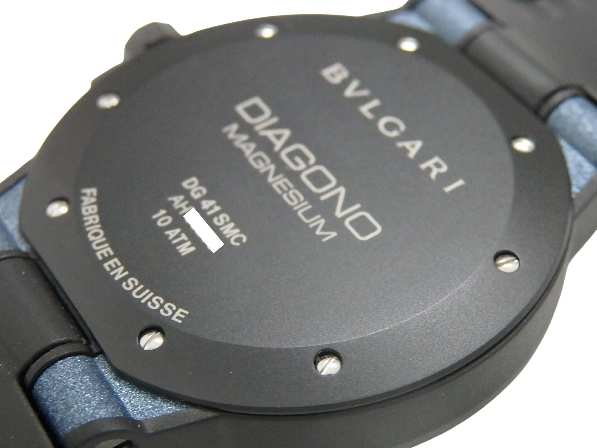 BVLGARI　ブルガリ　ディアゴノ　マグネシウム　DG41SMC DG41C3SMCVD　メンズ　オートマ　青文字盤　 【中古】【DS KATOU】