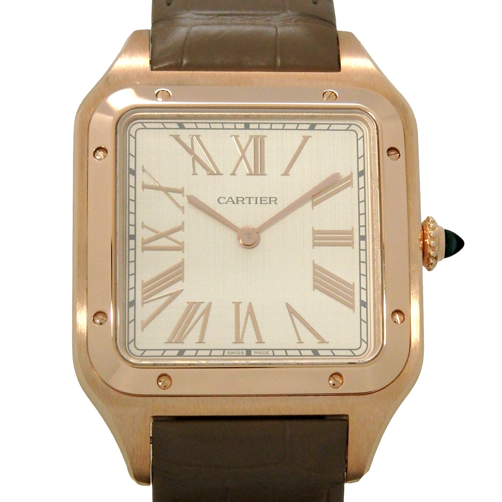 2025年8月購入品　未使用　Cartier　カルティエ　サントス　デュモン　エクストララージ　XL　WGSA0112..