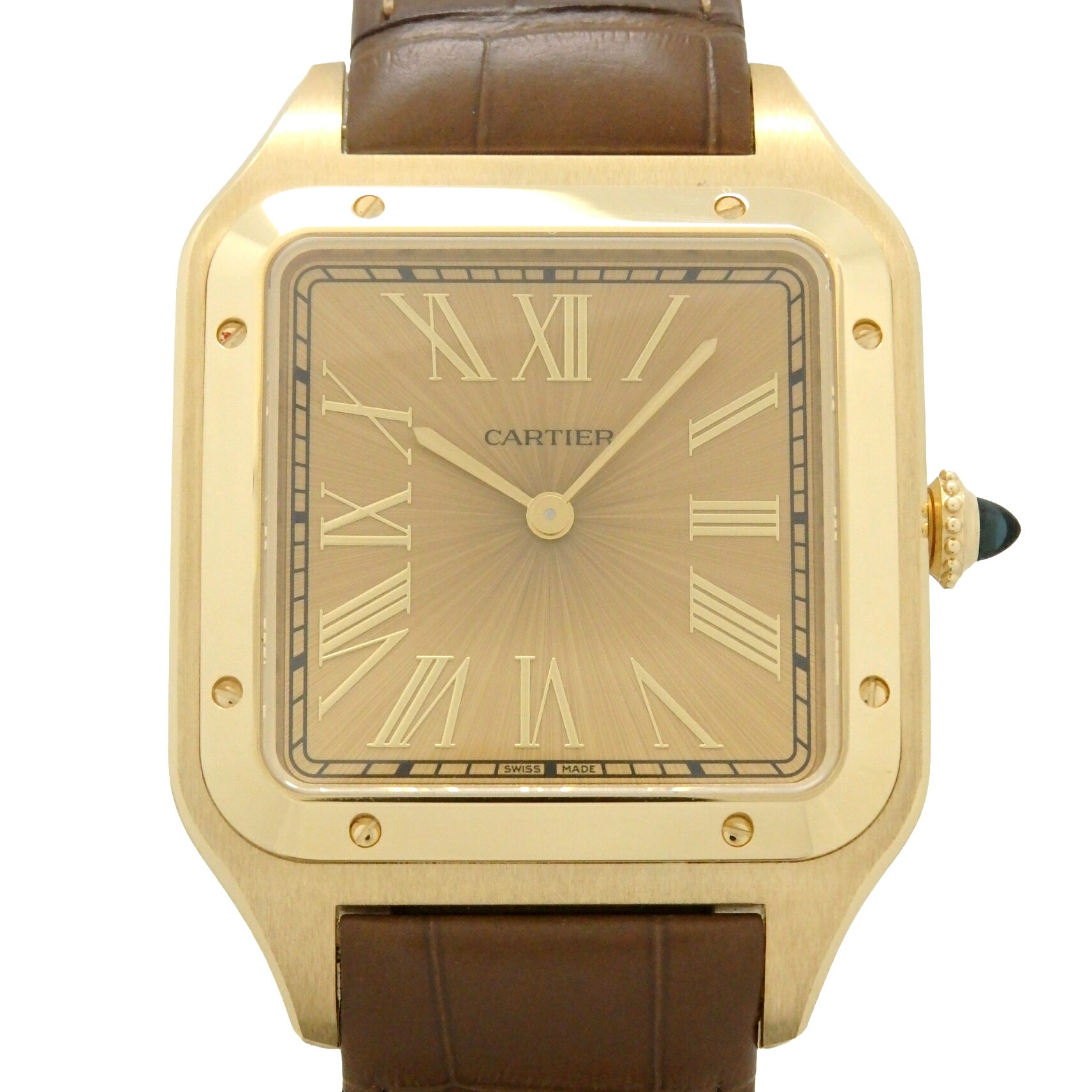 2025年8月購入品　未使用　Cartier　カルティエ　サントス　デュモン　エクストララージ　XL　WGSA0111..