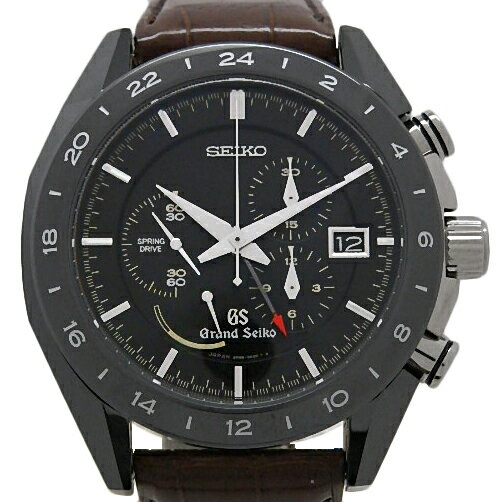 DSKATOU 新品同様品SEIKOセイコーGSグランドセイコースプリングドライブクロノグラフSBGC0159R96500本