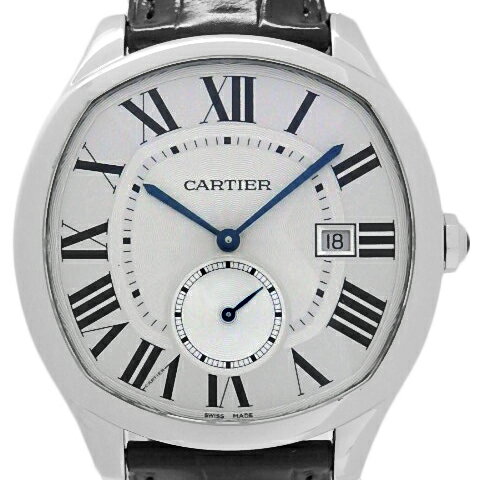 Cartier　ドライブ ドゥ カルティエ　WSNM0004　メンズ　オートマ　裏スケ　シルバー文字 ...