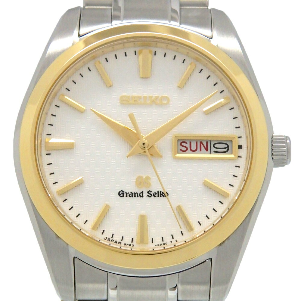 SEIKO　セイコー　GS　グランドセイコー　SBGT038　9F83　K18YG/SS　デイデイト ...