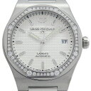 GP ジラールペルゴ GIRARD-PERREGAUX ロレアート Ref.81005D 81005D11A131-11A ダイヤベゼル メンズ ユニセックス オートマ シルバー文字盤 【中古】【DS KATOU】