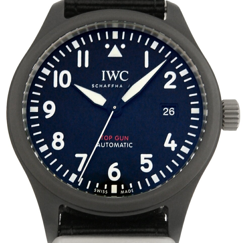 IWC　パイロットウォッチ　トップガン　IW326901　メンズ　オートマ　黒文字盤 【中古】【DS KATOU】